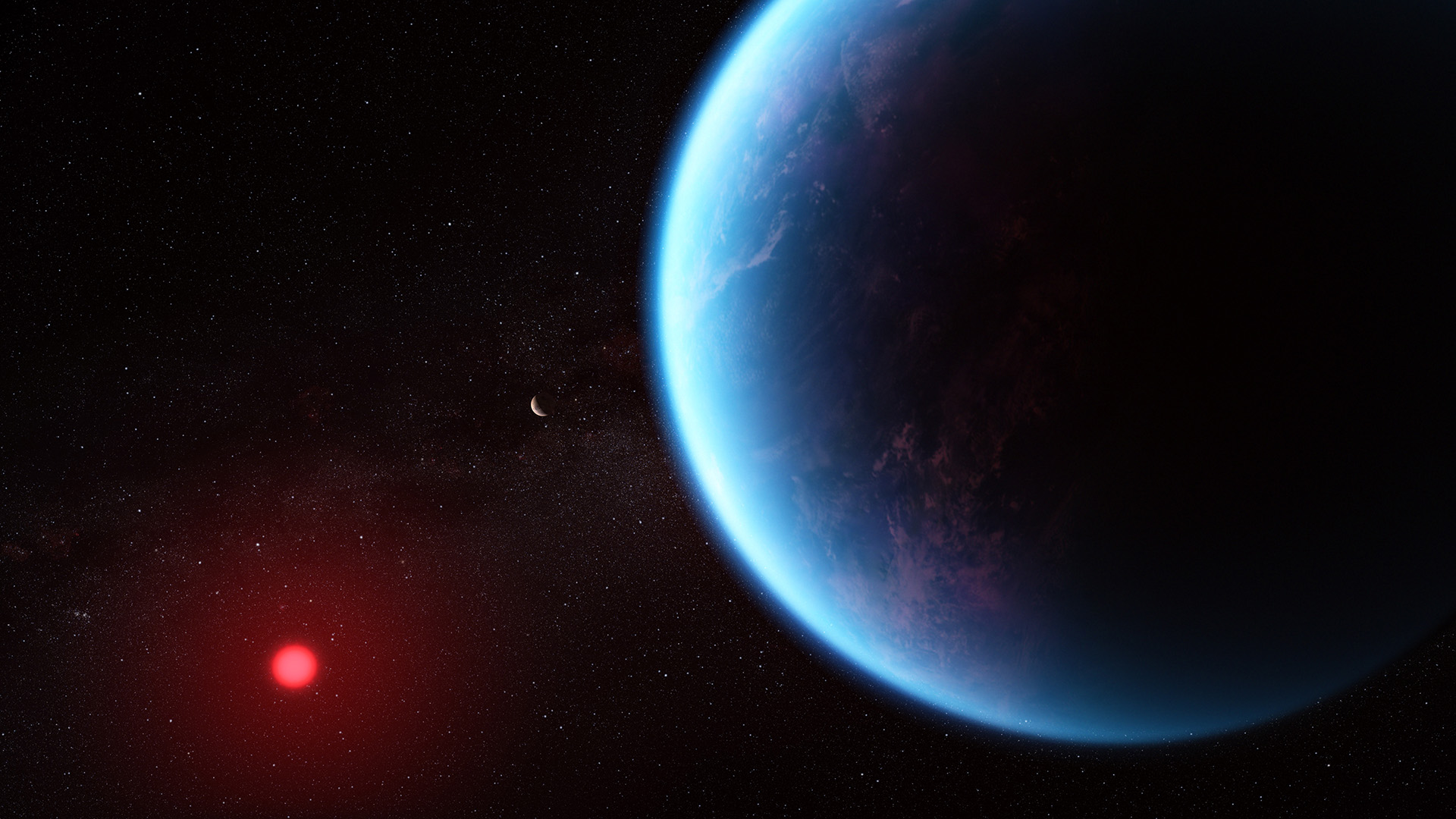 Odkrycie metanu i dwutlenku węgla na planecie K2-18 b przez teleskop Jamesa Webba