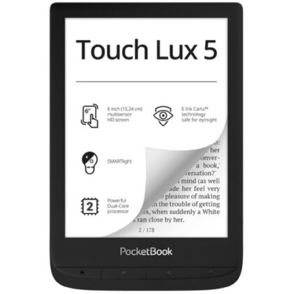 PocketBook Touch Lux 5 Czarny (PB628-P-WW)