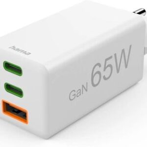 Hama Ładowarka do telefonu 65W multiport USB-C USB-A (201996)