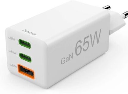 Hama Ładowarka do telefonu 65W multiport USB-C USB-A (201996)