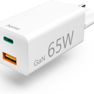 Hama Mini USB-C PD/QC 3.0 18-65W biała (201643)