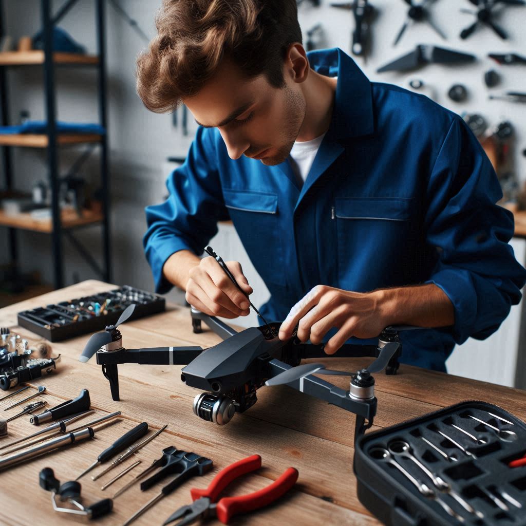 Wymiana śmigieł w dronie DJI Mini 2: poradnik krok po kroku