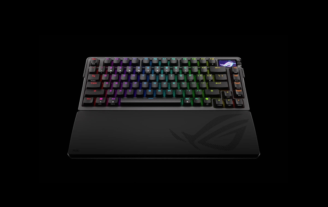 Klawiatura Asus ROG Azoth: Gładkie Pisanie i Stylowy Wygląd
