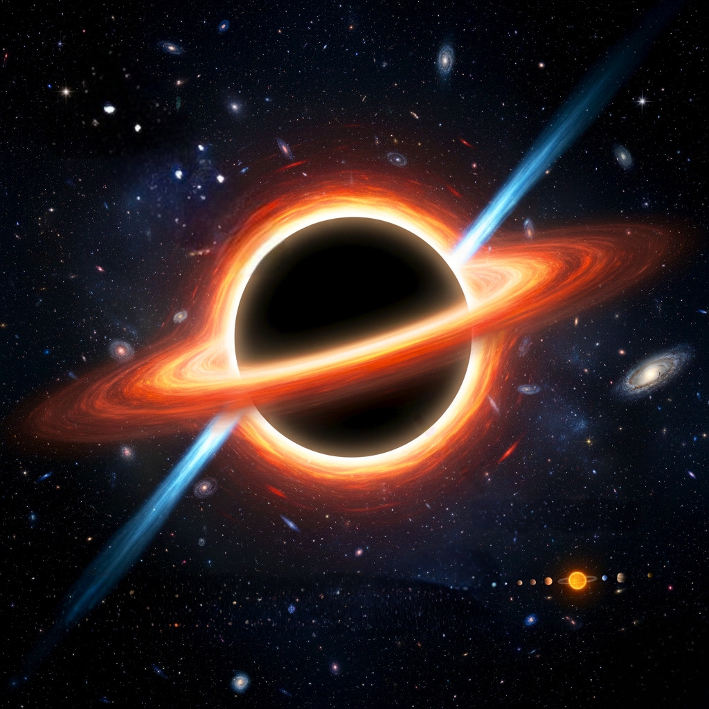 TON 618: czarna dziura, którą warto zapamiętać