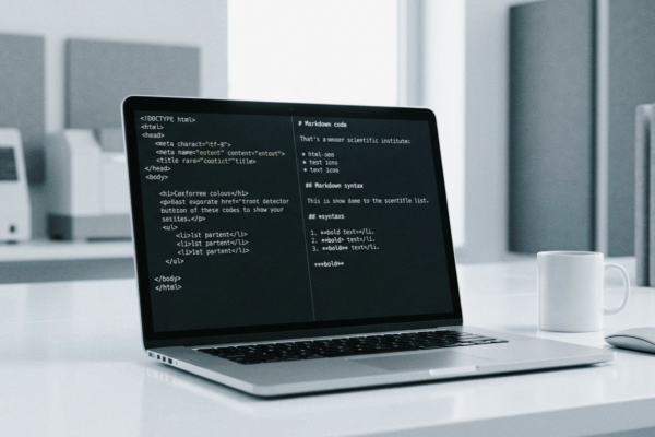 Markdown czy HTML dla AI: co naprawdę pokazują testy z 2026 roku