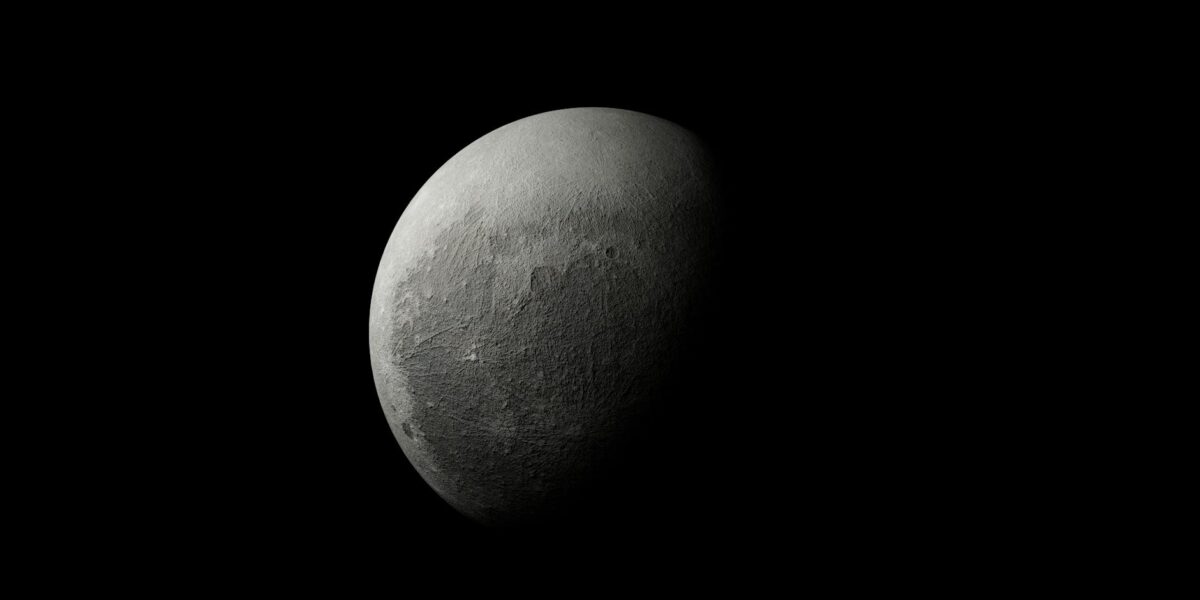 A striking view of a half moon illuminating the night sky, perfect for astronomical themes.