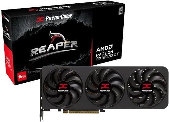 PowerColor Radeon RX 9070 XT Reaper 16GB GDDR6 (GRATIPPWC114)